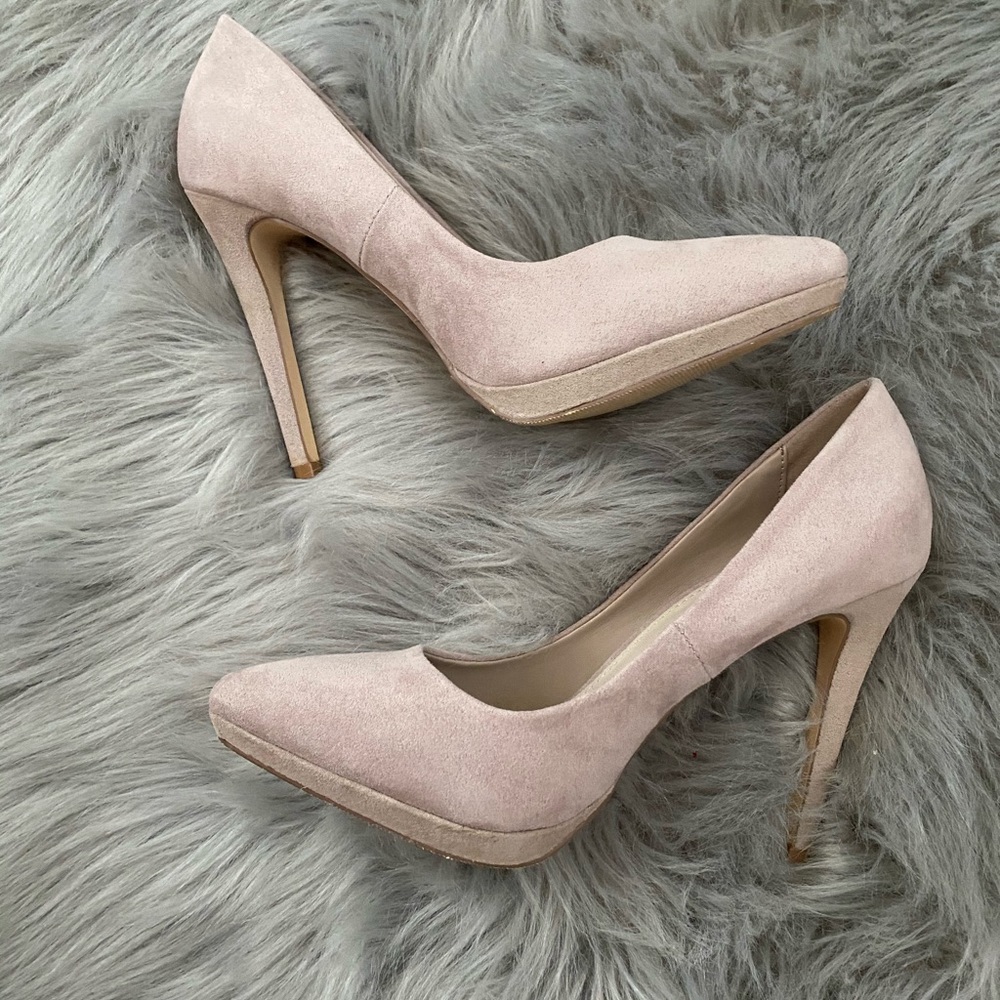 Forever 21 Tan Heels